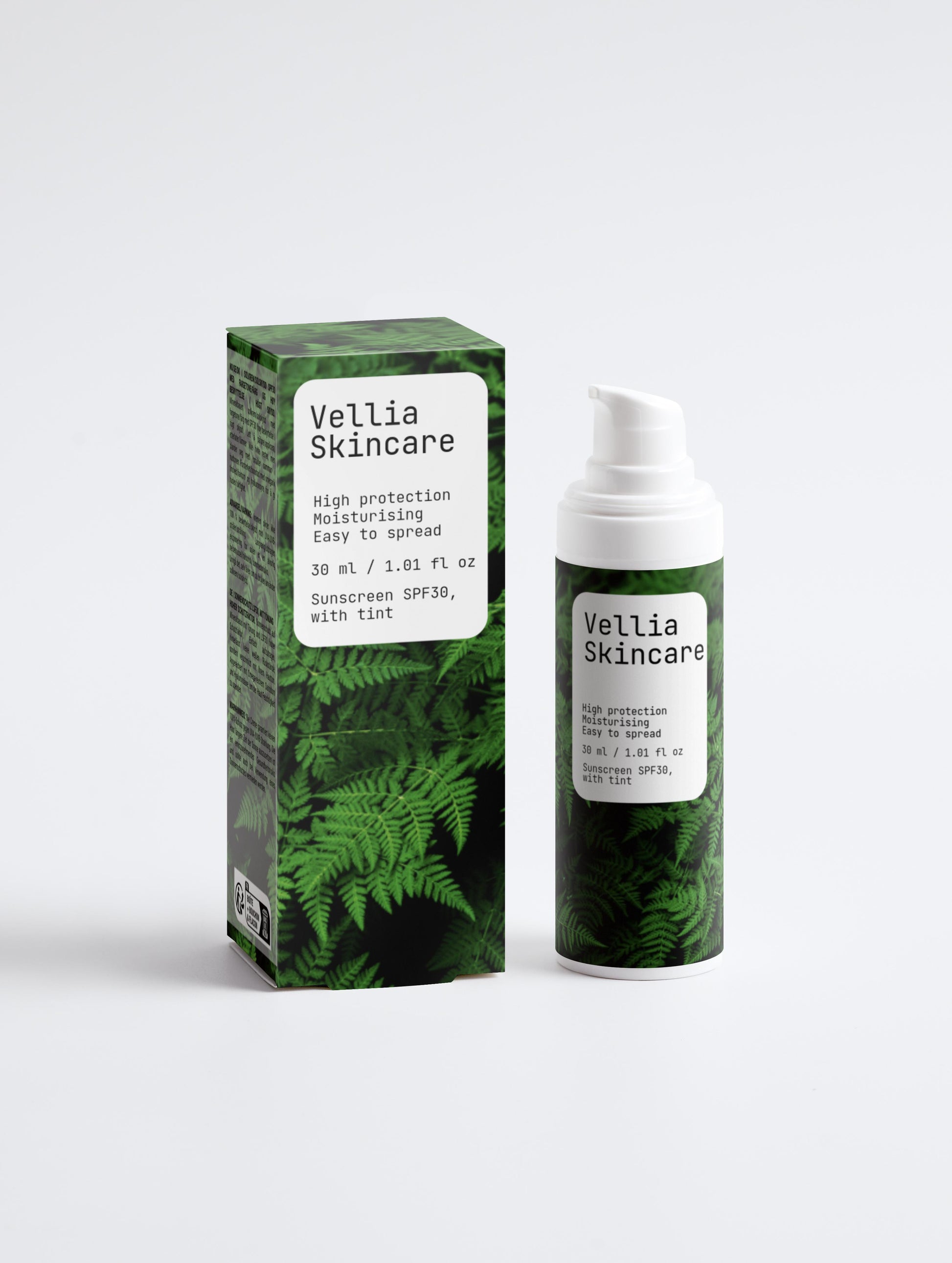 Sunscreen SPF30, with tint