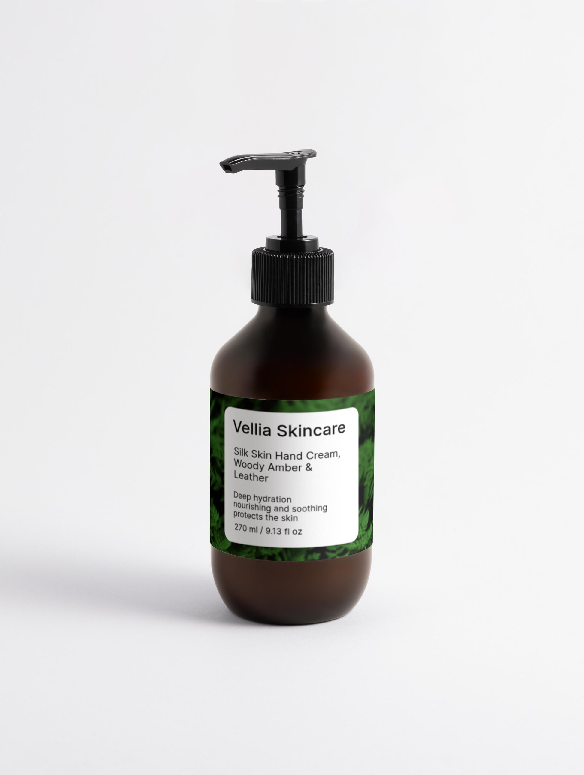 Silk Skin Hand Cream, Woody Amber & Leather